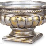 Pigmejka Osłonka Doniczka Ceramiczna Złota Śr. 22Cm