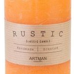 Pigmejka Pl Pomarańcz Świeca Rustic Walec Średni