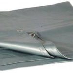 Plandeka Srebrna 15X20 Bardzo Gruba 110G/M2