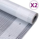 Plandeki Leno 2Szt. 260G/M² 4X5m Białe