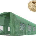 Plonos Tunel ogrodowy 3x6m (18m2) biały