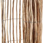 Płot Drewniany Ogrodzenie Leszczynowe 500X120 6cm