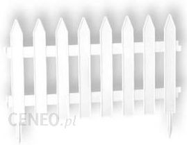 Płotek Ogrodowy Mały Biały