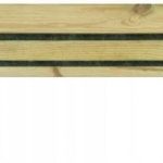 Płotek Trawnikowy Drewniany Palisada Ogrodowa 59Cm