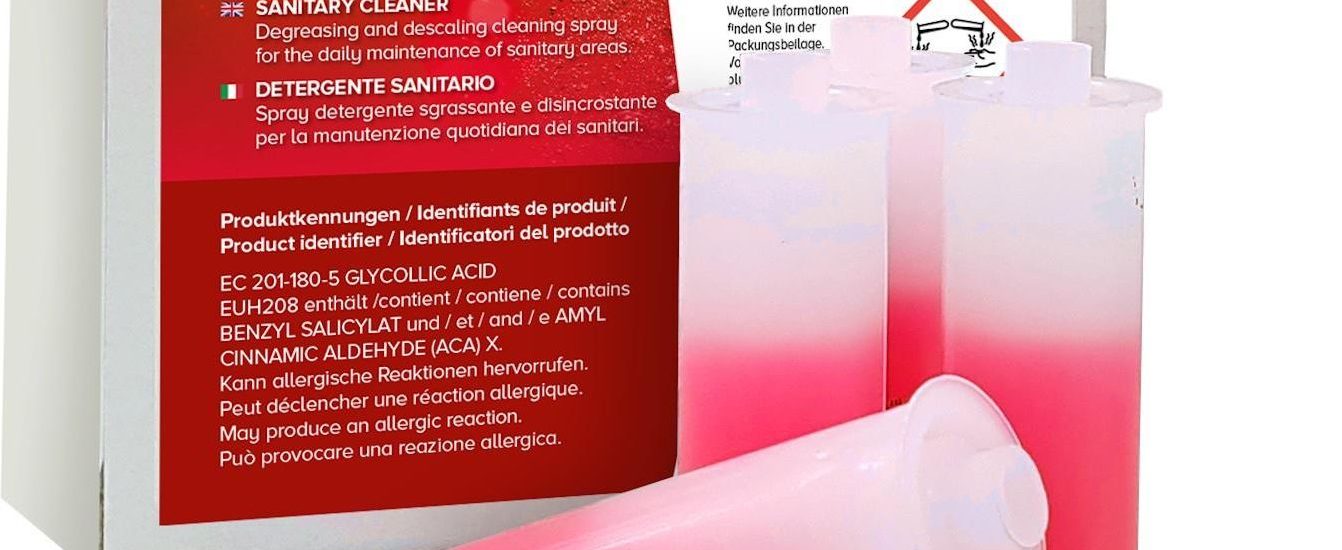 Płyn odkamieniacz odtłuszczacz do czyszczenia TEVAN Cleancaps SANITAIR