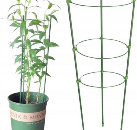 Podpora Pierścieniowa Roślin Kwiatów Podpórka 45cm