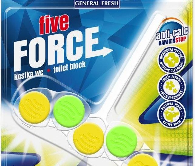 Pol Hun General Fresh Five Force Cytrynowy Zawieszka Wc 50G