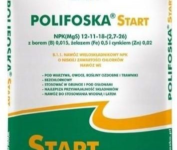 Polifoska Start 25Kg – Nawóz Na Trawnik Iglaki