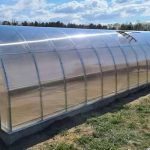 PoliPro Szklarnia Tunel 3x12m Poliwęglan 4mm profil 20x20mm