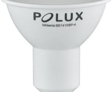 Polux SMD 3,8W 40W gwint GU10 300lm zimna biała barwa światła 303240