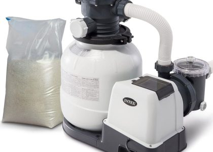 Pompa Filtrująca Piaskowa 7900 L/H Intex, + Piasek 25 Kg, 26646Gs