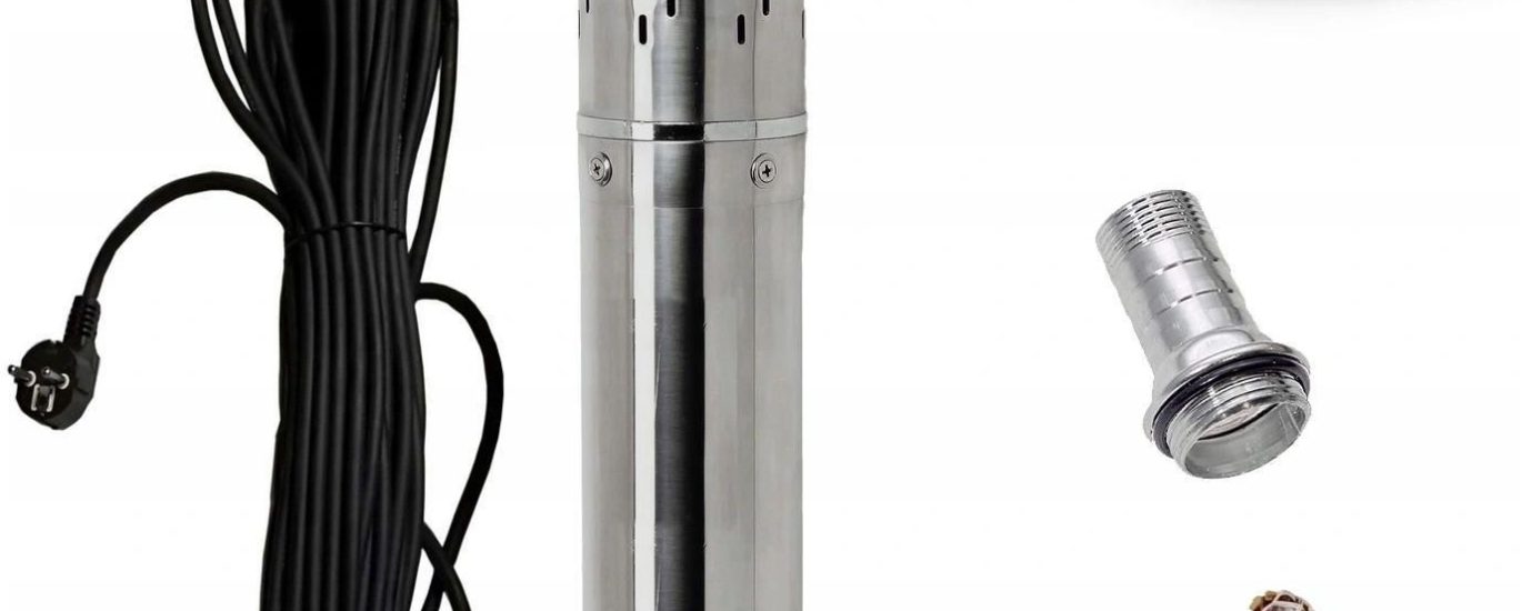 Pompa Głębinowa Studni 2400 L/H 4 20M Kabel