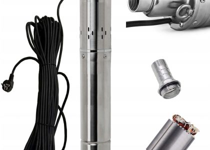 Pompa Głębinowa Studni 2400 L/H 4 20M Kabel