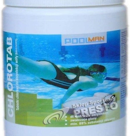 Poolman Preparat w tabletkach dezynfekcji Chlorotab