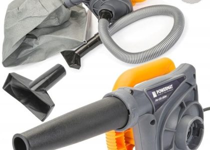 Powermat Odkurzacz Ogrodowy Dmuchawa Do Liści 800W 2W1