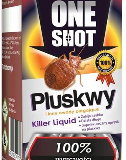 Preparat Na Pluskwy 100% Skuteczny Koncentrat 100Ml
