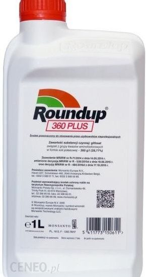 Preparat Roundup 360 Plus 1 L