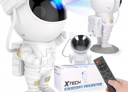 Projektor Gwiazd Nieba Led Lampka Nocna Astronauta