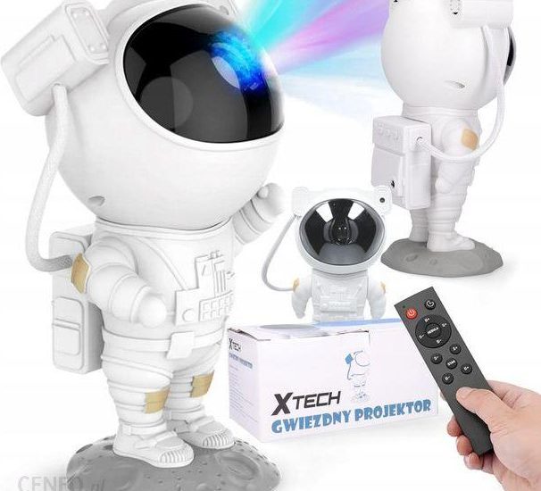 Projektor Gwiazd Nieba Led Lampka Nocna Astronauta
