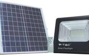 Projektor Led Solarny VTac 20W Ip65 Vt60W 4000K 1650Lm