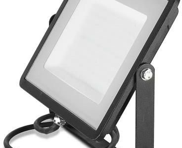 Projektor Led V-Tac 100W Samsung Chip Czarny Vt-100 6400K 8000Lm