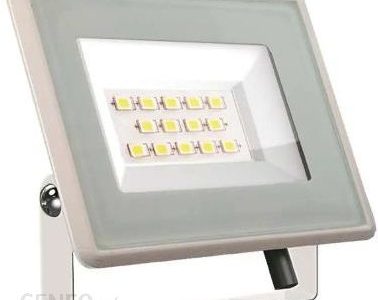 Projektor Led V-Tac 10W Smd F-Class Biały Vt-4914-W 3000K 750Lm