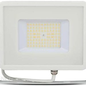 Projektor Led V-Tac 50W Samsung Chip Slim Biały Vt-56 4000K 5750Lm