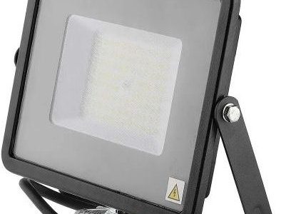 Projektor Led V-Tac 50W Samsung Chip Slim Czarny Vt-56 6500K 5750Lm
