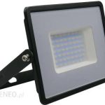 Projektor Led V-Tac 50W Smd E-Series Czarny Vt-4051 3000K 4300Lm