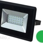Projektor Led VTac 20W Czarny ESeries Ip65 Vt4021 Zielony 1700Lm