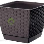 Prosperplast Doniczka Ratolla Square Drlk190 Umbra