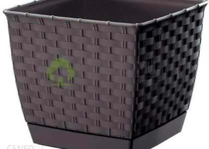 Prosperplast Doniczka Ratolla Square Drlk190 Umbra