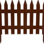Prosperplast Płotek Ogrodowy Garden Classic 3,6 M Brąz