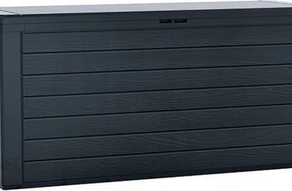 PROSPERPLAST SKRZYNIA OGRODOWA WOODEBOX 280L ANTRACYT PROSPER