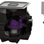Przepompownia Aqualift F Compact Mono Z Pokrywą Do Wypełnienia Płytkami Kessel 28701X