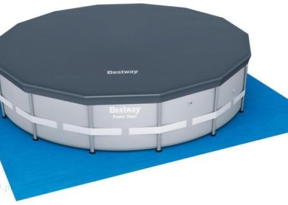 Przykrycie Do Basenu Stelażowego Okrągłego 427cm Bestway 58248