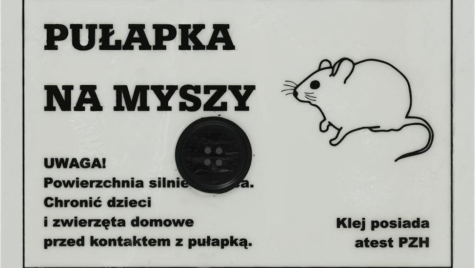 Pułapka, Klej Na Myszy. Lep Na Myszy Panko.