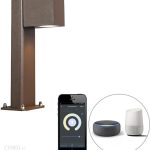 Qazqa Smart Staande Buitenlamp Roestbruin 30cm Ip44 Incl. Wifi Gu10 Baleno