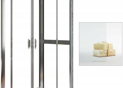 Radaway Premium Plus A 1900 90x90cm Szkło przejrzyste 30403-01-01N