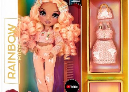 Rainbow High Peach Georgia Bloom Fashion Doll Lalka Modowa seria 3 575740