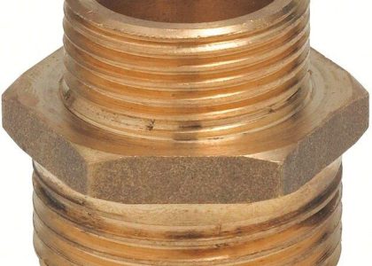 Redukcja Mosiężna 33,3 Mm (R 1″) / 26,4 Mm (R 3/4″) Gz