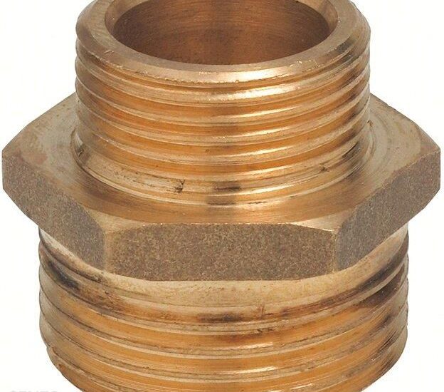 Redukcja Mosiężna 33,3 Mm (R 1″) / 26,4 Mm (R 3/4″) Gz