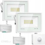 Reflektor Led 20W Pir Czujnik Ruchu 1800Lm 2szt.