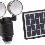 Reflektor Solarny Vo1876 Z Czujnikiem Ruchu I Zmierzchu Ip44 600 Lm Volteno