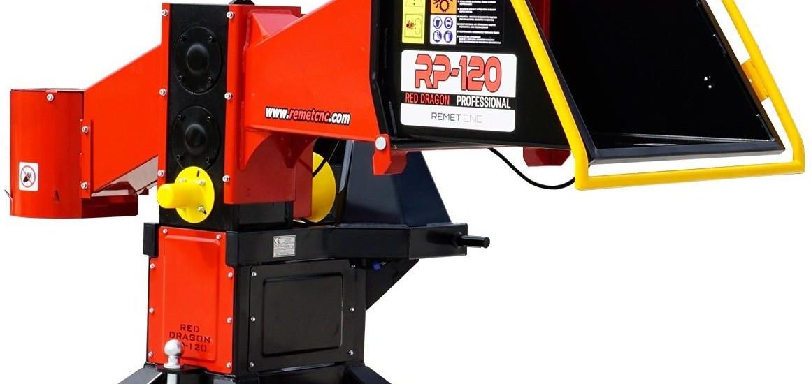 Remet Rębak Professional Wom Podwójna Workownica Rp-120/6