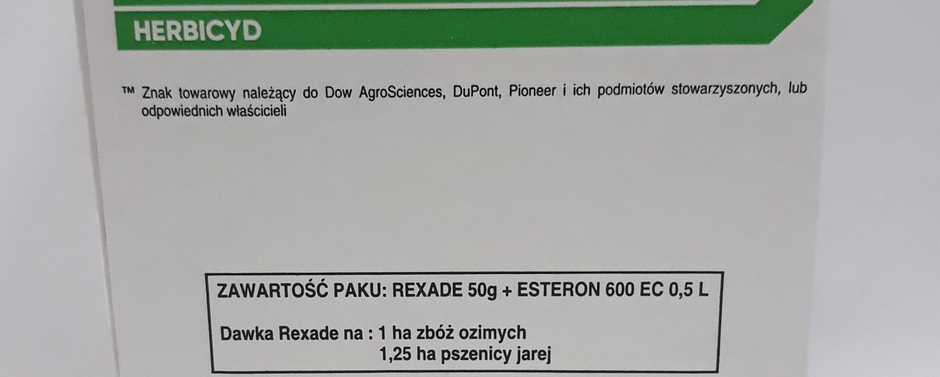 Rexade Pak 50g + Esteron 600 EC 0,5L