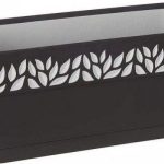 Samonawadniająca Donica Cloe Antracyt Plastikowy 13x12x29cm 13,3×12,3×29,3cm