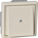 Schneider Electric Merten System D Płytka centralna wyjścia kablowego kremowa MTN299344