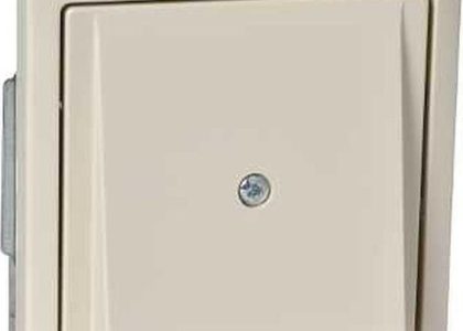 Schneider Electric Merten System D Płytka centralna wyjścia kablowego kremowa MTN299344
