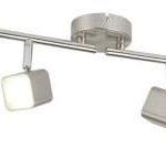 SEARCHLIGHT QUAD LED LAMPA SUFITOWA (SPOT) 4-PUNKTOWA SATYNOWE SREBRO (4234SS) 4234SS